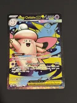 Pokemon TCG Perfect Order Mega Clefable EX Full Art Ultra Rare 103/088 - Image 1