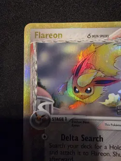 The Pokemon Company Pokemon TCG Flareon 5/113 EX Delta Species Reverse Holo 70 - Image 2
