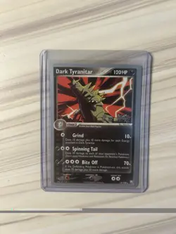 Dark Tyranitar 19/109 World Championships 2005 120 HP Rare Regular English - Image 1