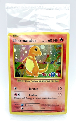 Rare Pokemon Charmander Toys R Us Promo 9/108 Sealed XY Evolutions Holo 2016 - Image 3