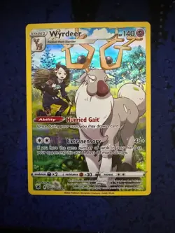 Pokemon tcg Wyrdeer TG06/TG30 Swsh10: Astral Radiance Trainer Gallery NM - Image 1