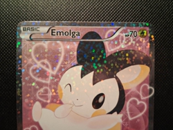 Pokemon Emolga (Full Art) RC23/RC25 Radiant Collection Card. Decent Condition - Image 2