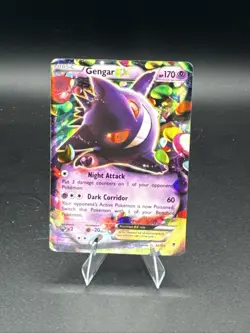 Pokemon TCG Gengar EX 34/119 Phantom Forces Ultra Rare Card - Image 1