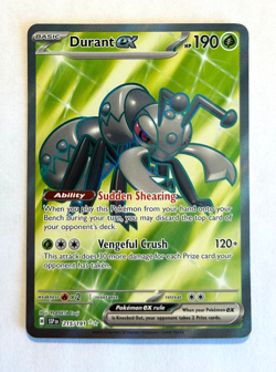 Pokemon Surging Sparks - DURANT EX - ULTRA RARE - 215/191 - NM - Image 1