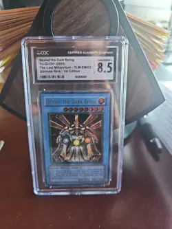 Yu-Gi-Oh! RESHEF THE DARK BEING1st Ed Lost MillenniumTLM-EN033 cgc Ultimate Rare - Image 1