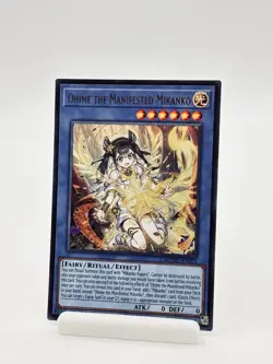 Yu-Gi-Oh! Ohime The Manifested Mikanko MZMU-EN073 Ultra Rare 1st Ed. - Image 1