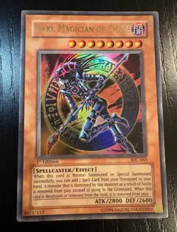 Yu-Gi-Oh! Dark Magician of Chaos IOC-065 1st Edition - HP - Image 1