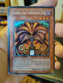 Exodia the Forbidden One Secret Rare Master Collection Volume 1 MC1-EN001 NM - Image 1