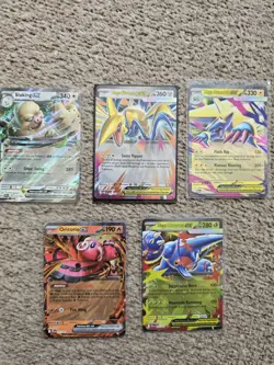 Pokemon Ex Bundle Mixed Sets 9 Cards - Image 2