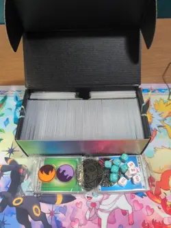 Deck Building Lot Of Pokemon Cards Plus Damage Counters Coins Extra Energys - Image 4