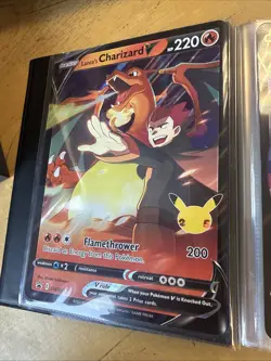 Lot Of 5 Jumbo Pokemon Cards Celebrations & Binder Included 25th Anniversary - Image 3