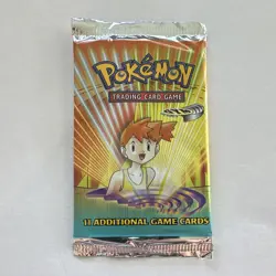 Pokemon Gym Heroes SEALED Unlimited Booster Pack - TCG 11 cards, never opened - Image 1
