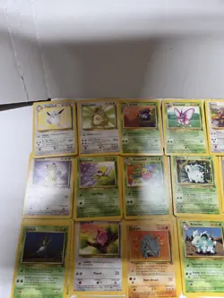 Lot Of 82 Vintage Original Pokemon Jungle Cards. Lots Of Dupes - Image 2