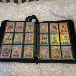Eif /Elf Baby Chinese Pokemon COMPLETE MASTER SET (147 Cards) Including Binder - Image 2