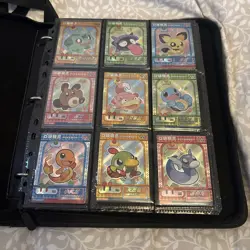 Eif /Elf Baby Chinese Pokemon COMPLETE MASTER SET (147 Cards) Including Binder - Image 3