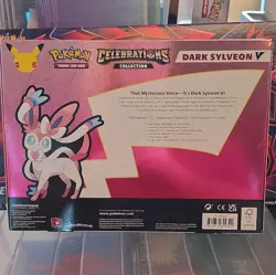 Pokemon TCG Celebrations Dark Sylveon V Collection Box English 11 Cards 2021 - Image 2