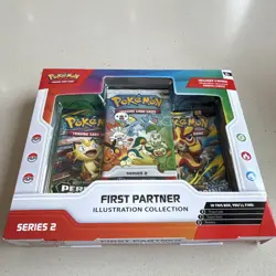 Pokemon TCG First Partner Illustration Collection Series 2 Box 30 Cards - Image 1