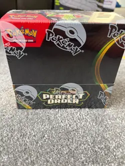 Pokemon TCG Mega Evolution Perfect Order Booster Box 36 Cards English 6+ 2025 - Image 1