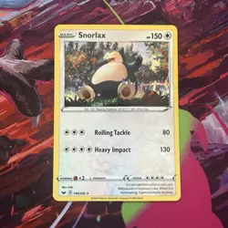 Pokemon TCG Snorlax Bundle 7X Unique English Cards Including 2 Reverse NM - Image 3