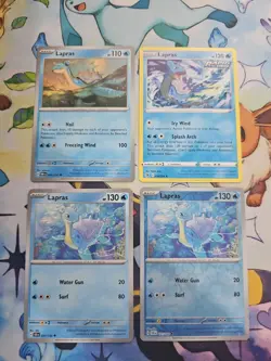 Pokemon TCG - Lapras Bundle - 4x Cards - Image 1