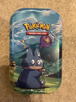 Pokemon Card Tin – 35 Cards inc. 15 Reverse Holo Shinies – Official Tin - Image 1