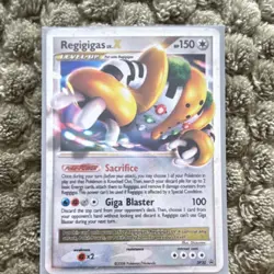 Pokemon TCG Regigigas LV.X DP30 Promo Cards Promo Holo EN 2009 - Image 1