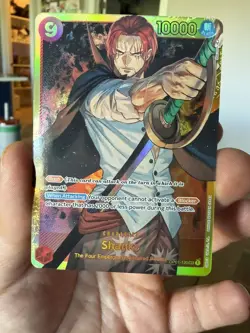 Shanks SEC OP01-120 - One Piece TCG English Card Near-Mint Secret Rare - Image 1