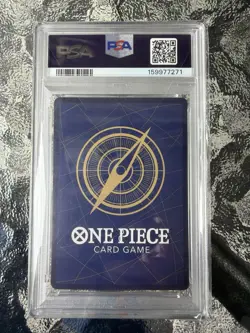 2024 ONE PIECE ENGLISH VERSION 1ST ANNIVERSARY SET #006 MONKEY D. LUFFY PSA 10 - Image 2
