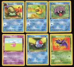 (29) Different First 1st Edition Fossil Pokemon Cards 1999 Wizards NM / NP - Image 4