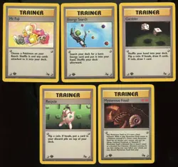 (29) Different First 1st Edition Fossil Pokemon Cards 1999 Wizards NM / NP - Image 5