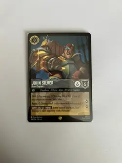 John Silver - Stern Captain Azurite Sea 194/204 LEGENDARY Disney Lorcana - Image 1