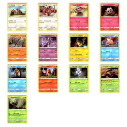 13 Card Detective Pikachu Pokemon TCG Lot - Image 1
