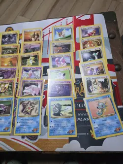 VINTAGE Pokemon Gym Heroes 100 Card Common Uncommon Rare Set - Image 5