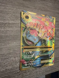 Pokemon TCG XY Evolutions M Venusaur EX Full Art Ultra Rare Card 100/108 NM - Image 2