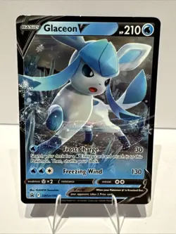Glaceon V SWSH196 SWSH: Sword & Shield Promo Cards Holo - Image 1