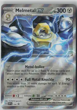 Melmetal ex (104) [Promo,Holo] Pokemon SV: Scarlet & Violet Promo Cards [ENG] - Image 1