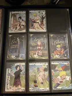 Naruto Kayou English MR and PU Card Lot (8 Cards) - Image 1