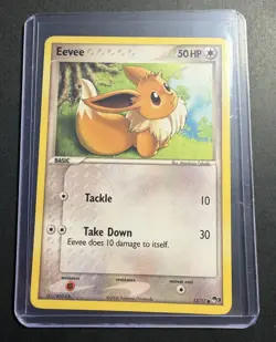 Pokemon Eevee 13/17 Non-Holo Card Pop Series 3 - Image 1