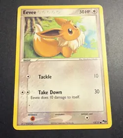 Pokemon Eevee 13/17 Non-Holo Card Pop Series 3 - Image 3