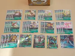 Digimon Card Game BT13 Versus Royal Knights Mixed Card Lot Over 300 Cards - Image 5