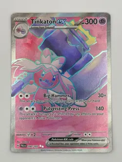 Tinkaton ex 240/193 Paldea Evolved Ultra Rare Full Art Holo Pokemon Card NM - Image 1