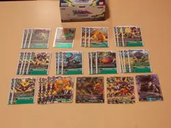 Digimon Card Game BT07 Next Adventure Mixed Card Lot Over 250 Cards - Image 5