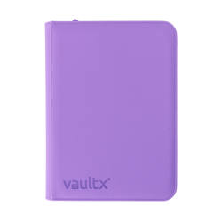 Vault X Just Purple 9-Pocket Exo-Tec Zip Binder - 360 Cards - New - Image 2