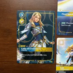 League of Legends Riftbound TCG Lux Collection (5-Card Set) - Image 2