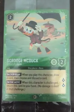 Scrooge McDuck - S.H.U.S.H. Agent 36 Disney Lorcana Promo Cards Holo Sealed - Image 1