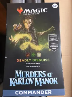 Magic: The Gathering Murders At Karlov Manor Commander Deck - Deadly Disguise - Image 1