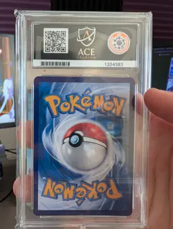Captain Pikachu Card 0107/07 Chinese Exclusive, Ace 10 Gem Mint Perfect Subgrade - Image 2