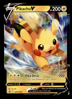SWSH: Sword & Shield Promo Cards #SWSH285 Pikachu V - Image 1