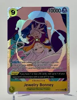 Jewelry Bonney OP13-108 SR Carrying on His Will - ONE PIECE ENGLISH - Image 1
