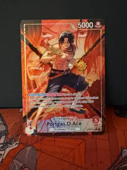 Portgas.D.Ace (001) (Alternate Art) OP16-001 The Time of Battle One Piece Foil - Image 1
